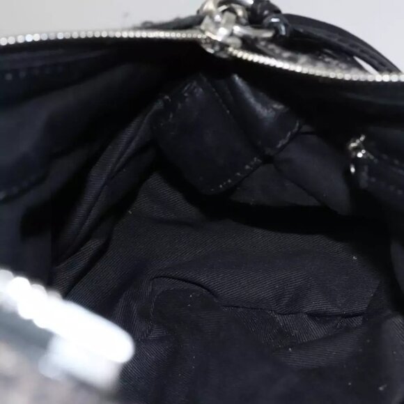 Chloe Paddington Hand Bag Canvas Gray Silver Auth - Picture 7 of 12